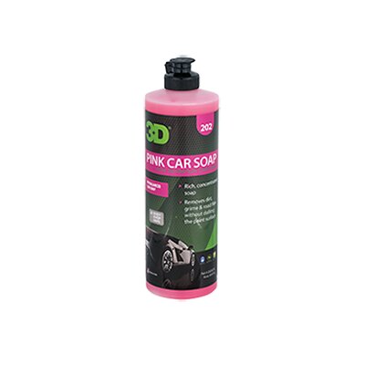 202OZ16 3D Pink Car Soap шампунь для ручной мойки автомобиля, 473мл