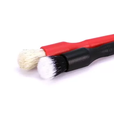 MCY-00058 Detail Factory Crevice Brush Black and Red Set комплект кистей для детейлинга (2шт)