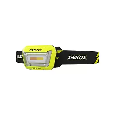 CRI-H200R UNILITE налобный сенсорный фонарь 3 цвета, CRI 96+, 200Lm, 1500mAh, IPX5