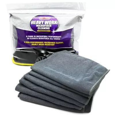 0594G MA-FRA Heavy Work Microfiber комплект универсальных микрофибр, 60х40см (6шт)