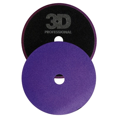 K-55LP 3D Purple Polishing Pad средний поролоновый полировальный круг, 125/140мм