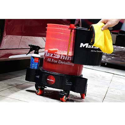 MSBH01-R MaxShine Detailing Bucket Caddy органайзер для аксессуаров на ведро, красный