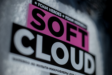 Soft Cloud варежка из мульти-микрофибры для мойки автомобиля от Foam Heroes