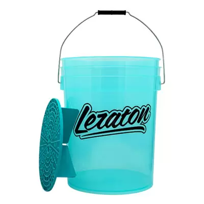 LERATON BUCKET BW4 ведро для мойки с сепаратором бирюзовое, 20л