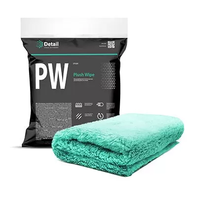 DT-0245 Detail PW Plush Wipe микрофибра для располировки составов 400г/м2, 40х40см