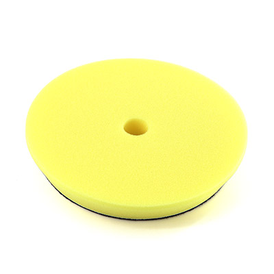 SS554 Shine Systems DA Foam Pad Yellow полировальный круг антиголограммный желтый, 155мм