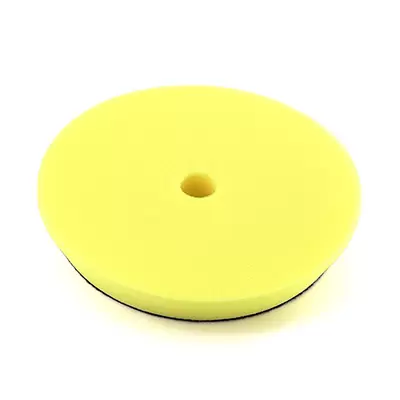 SS554 Shine Systems DA Foam Pad Yellow полировальный круг антиголограммный желтый, 155мм