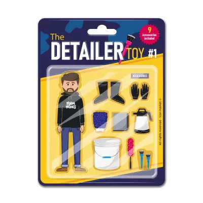 1CMSt14 The Detailer Toy #1 стикер водостойкий матовый, 7.3x5.5см