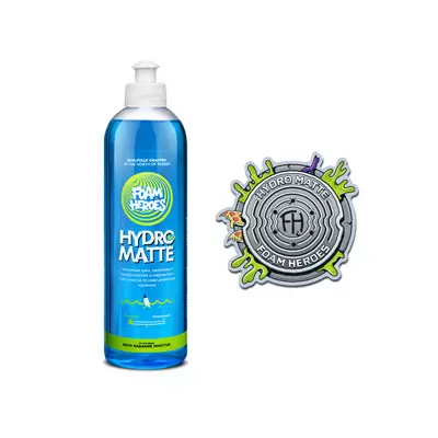 FHB121 Foam Heroes Hydro Matte матовое чернение для автомобильных шин c SiO2, 500мл