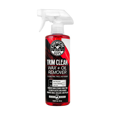 Chemical Guys Trim Clean Wax & Oil Remover очиститель резины и внешнего пластика, 473мл
