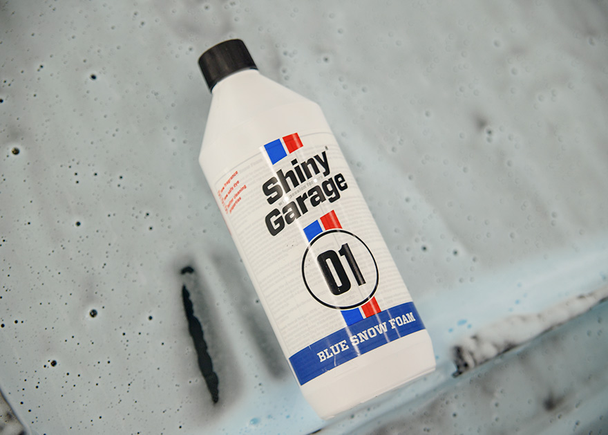 Обзор нейтрального шампуня для предварительной моки Blue Snow Foam от Shine Garage
