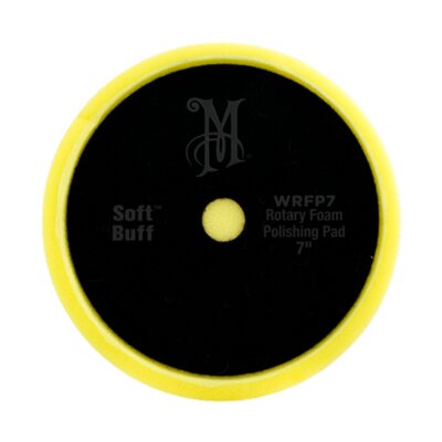 WRFP7 Meguiar's Rotary Foam Polishing Pad полировальник поролоновый полирующий (желтый), 178мм
