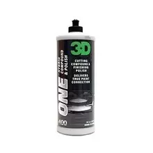 400OZ32 3D ONE абразивная и полировальная паста 2 в 1, 940мл