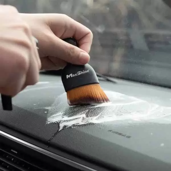 704621 MaxShine Detailing Brush Handled Ultra Soft ультрамягкая кисть для детейлинга с ручкой