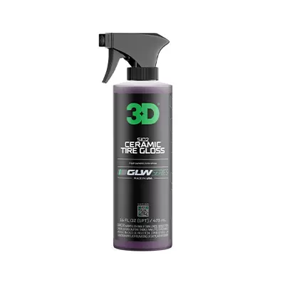 352OZ16 3D GLW SiO2 Ceramic Tire Gloss гидрофобное глянцевое чернение для шин, 473мл