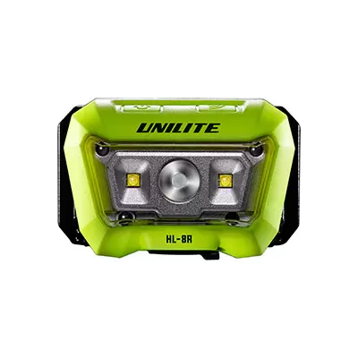 HL-8R UNILITE налобный сенсорный фонарь 475Lm +275Lm, 1500 mAh, IP65