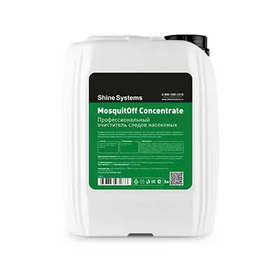 SS447 Shine Systems MosquitOFF Concentrate очиститель следов насекомых, 5л