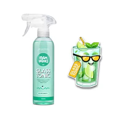 FHB008 Foam Heroes Glass Tonic универсальный очиститель стекол, 500мл