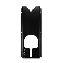 SS906 Shine Systems держатель полировальных машинок настенный пластик черный, 60x25.5x9.5см