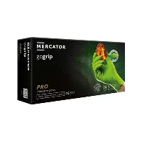 GoGrip Mercator износостойкие нитриловые перчатки, цвет зеленый M, 50шт