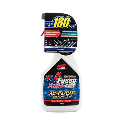 10291 Soft99 Fusso Spray 6 Months защитное покрытие для ЛКП, 500мл