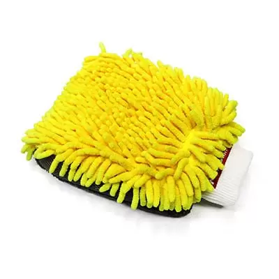 1120003Y MaxShine Chenille Microfiber Wash Mitt шенилловая варежка 3в1 для мойки кузова