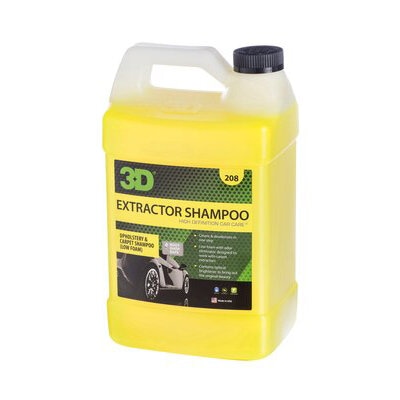 208G01 3D Extractor Shampoo низкопенный шампунь для ковров, 3.78л