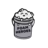 FHA062 Foam Heroes джиббитс для игры Bucket, 25x34мм