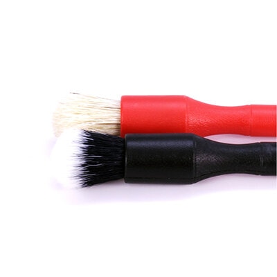MCY-00058 Detail Factory Crevice Brush Black and Red Set комплект кистей для детейлинга (2шт)