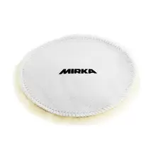 7990150111 Mirka Polarshine круг полировальный белый из овчины, 150мм