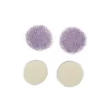 Au-33412 Autech меховые полировальные круги 40мм (комплект 4шт)