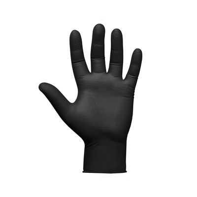 JSN NATRIX Jeta PRO износостойкие нитриловые перчатки, цвет черный M (50шт)