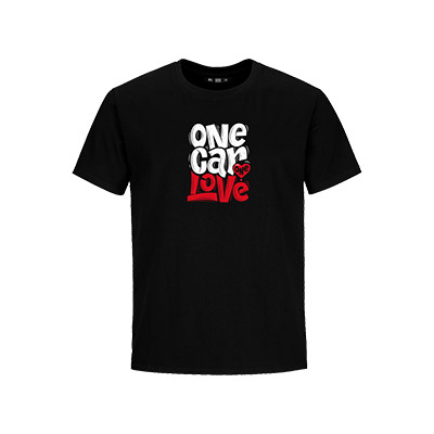 HI05 Hero Inside One Car One Love футболка черная, размер 2XL