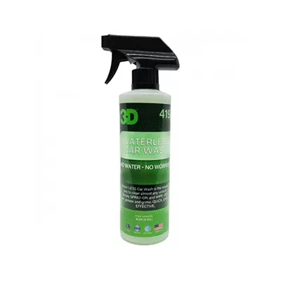 419OZ16 3D Waterless Car Wash очиститель, не требующий ополаскивания, 473мл
