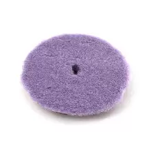 SS567 Shine Systems Lila Wool Pad полировальный круг из лилового меха, 130мм
