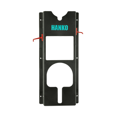 Hanko держатель полировальных машинок настенный пластик 60x25,5x9см 