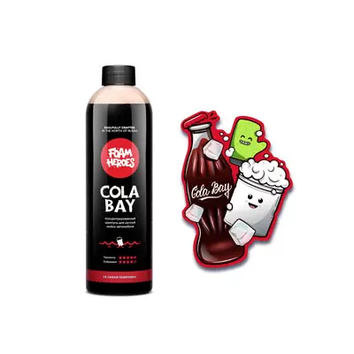 FHB001 Foam Heroes Cola Bay шампунь для ручной мойки автомобиля, 500мл