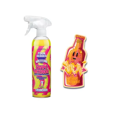 FHB095 Foam Heroes Swipe Interior квик-детейлер для интерьера крем-сода, 500мл
