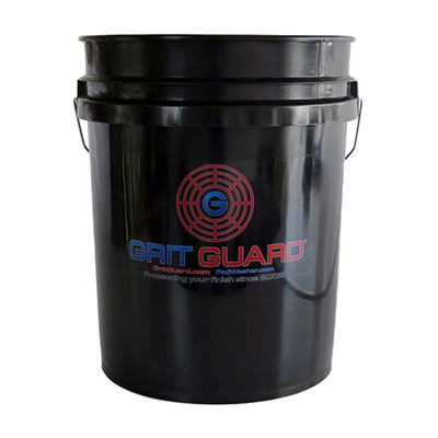100415 GRIT GUARD Premium Bucket Black сверхпрочное ведро для ручной мойки, 20л