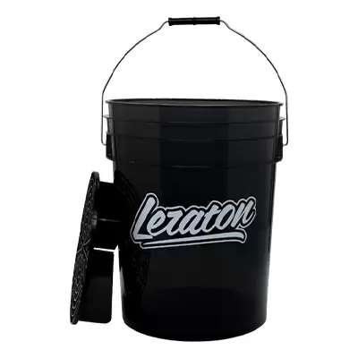 LERATON BUCKET BW1 ведро для мойки с сепаратором черное, 20л