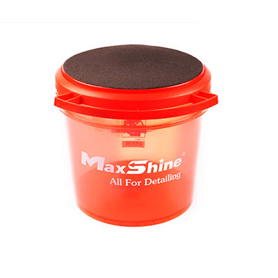MSBL01-R MaxShine Bucket Seat Lid With Soft Foam Red мягкая крышка-сиденье с органайзером