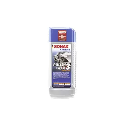 202100 SONAX Xtreme Polish+Wax 3 полироль для поврежденных ЛКП, 250мл