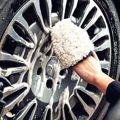 1140004B MaxShine Wheel Microfiber Wash Mitt рукавица для мойки дисков (2шт)