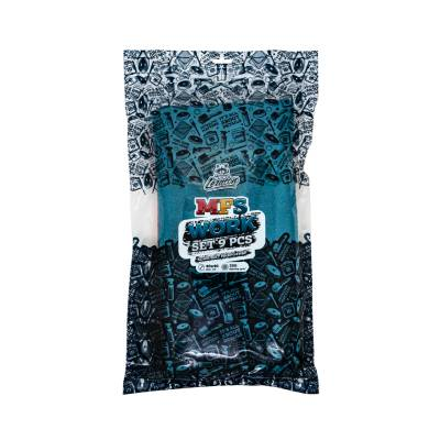 LERATON MFS WORK SET комплект микрофибр из 9шт, 40x40см