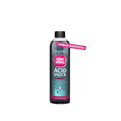 FHB062 Foam Heroes Acid Shock кислотный шампунь для ручной мойки автомобиля, 500мл