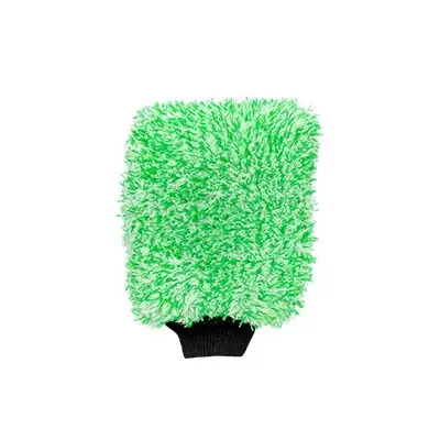 LERATON MW4G WASH MITT Green микрофибровая варежка для мойки