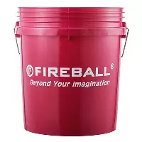 FIREBALL ведро для мойки (красное), 18л