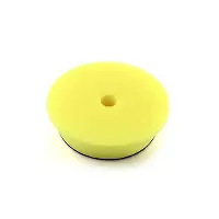 SS563 Shine Systems DA Foam Pad Yellow полировальный круг антиголограммный желтый, 75мм