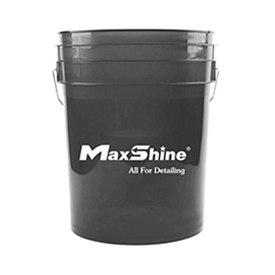 MSB002-G MaxShine Detailing Bucket Transparent Black ведро для детейлинга (черное), 20л