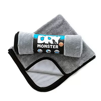 Dry Monster микрофибра для сушки автомобиля серая 55х75см, 700гр/м2